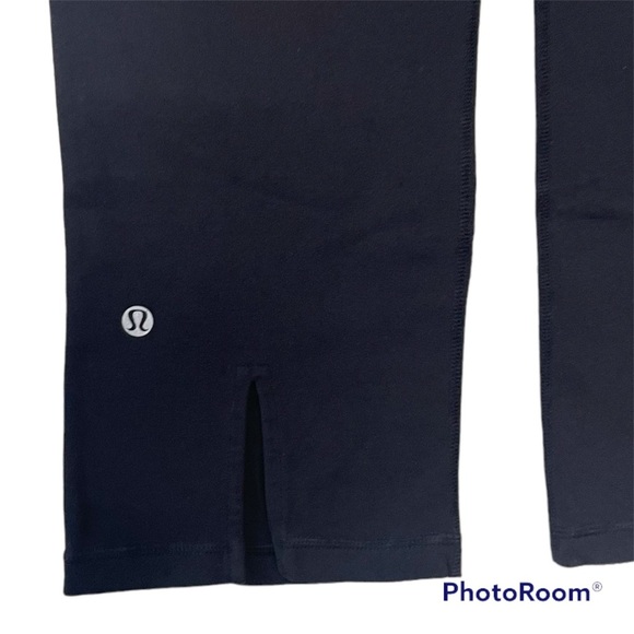 Lululemon Gather & Crow Crop  Full-On Luon in Black 6 - Picture 5 of 6